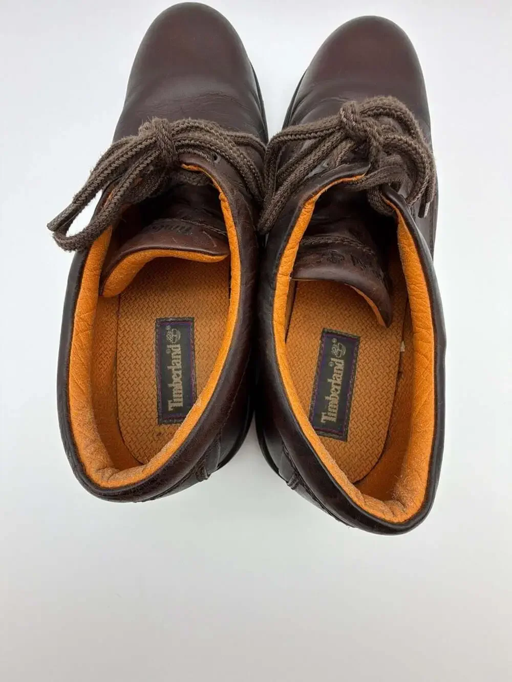 Timberland Brown Leather Lace Up Shoes